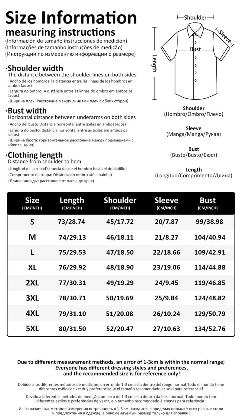 Men's Rockabilly Vintage Rocker Rock N Roll Printed Casual Breathable Short Sleeve Hawaiian Shirt - Image 6
