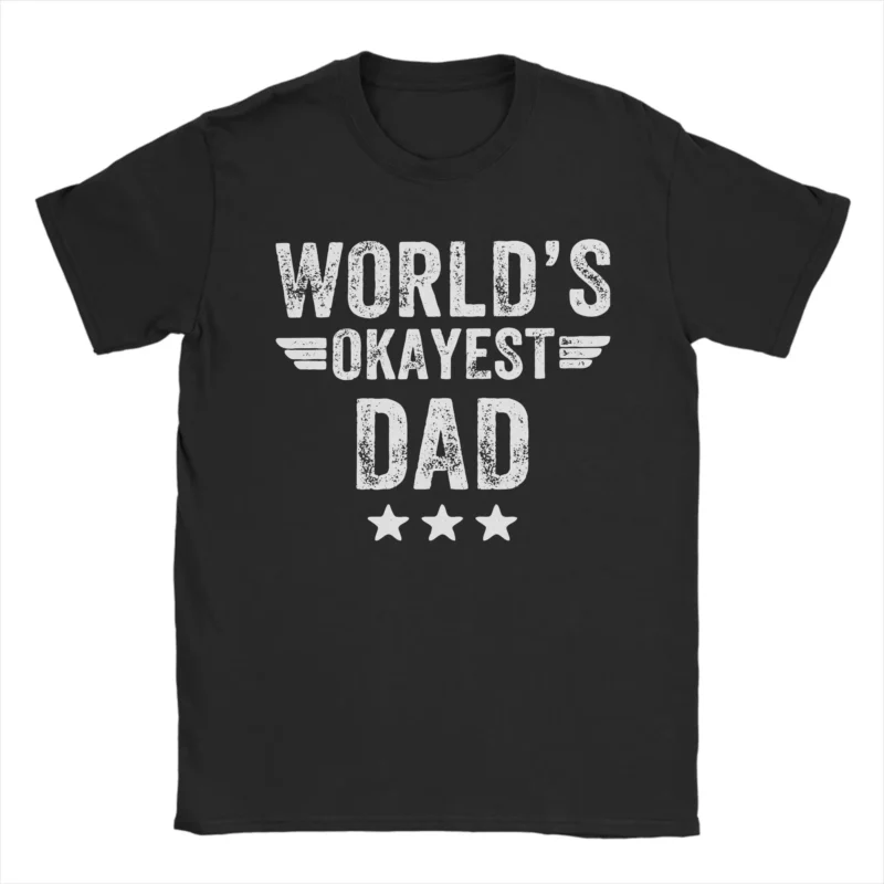 Best Father Ever T-Shirt Premium Quality Dad Shirt with Vintage Label Style Great Gift for Father’s Day Tee Clothes