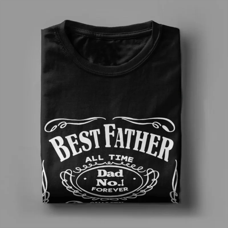 Best Father Ever T-Shirt Premium Quality Dad Shirt with Vintage Label Style Great Gift for Father’s Day Tee Clothes - Image 4